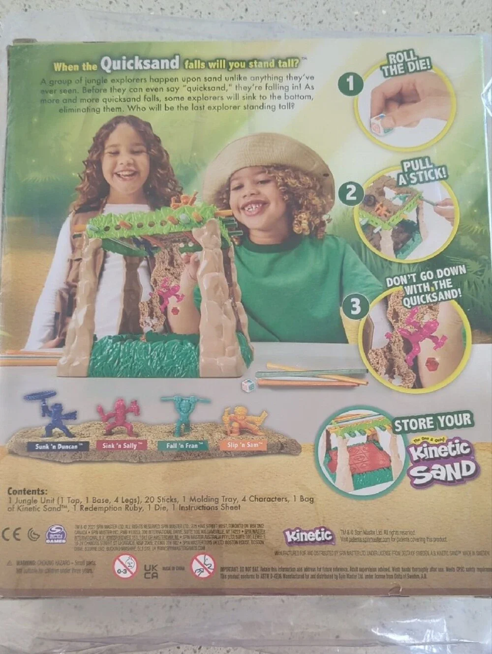 Sink N' Sand Kids Game by Spin Master - Kinetic Sand